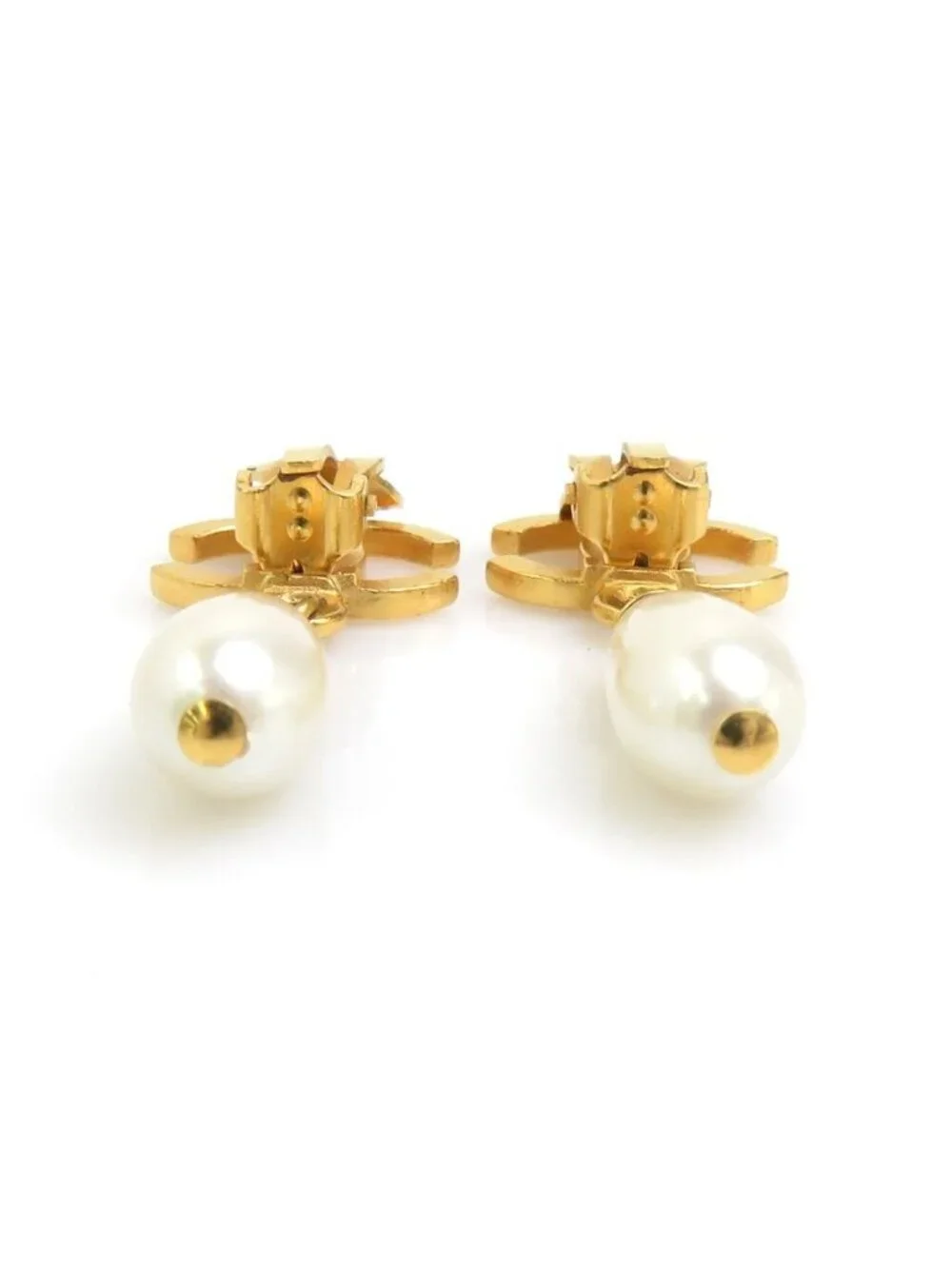 Chanel Earrings CC Logo